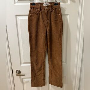 Denim Forum Brown Corduroy Pants